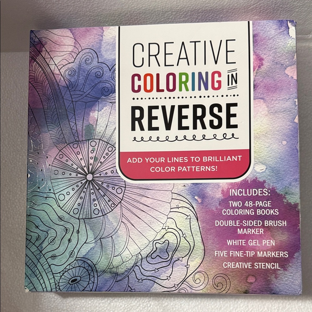Creative Coloring in Reverse Set